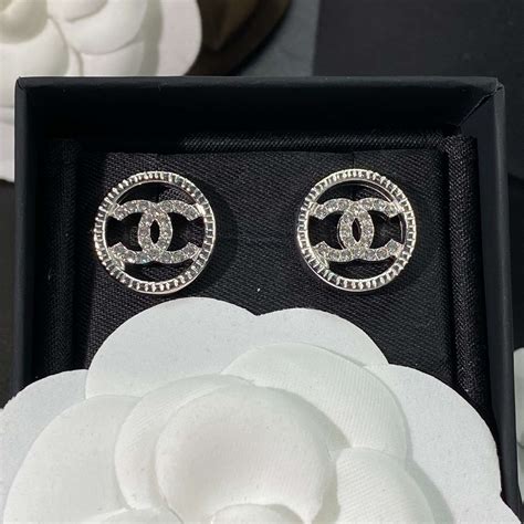 chanel cc earrings price list 2015|Chanel double c earrings sale.